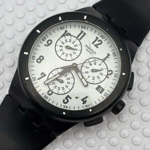 Swatch Watch - SUSB401 - TWICE AGAIN BLACK
